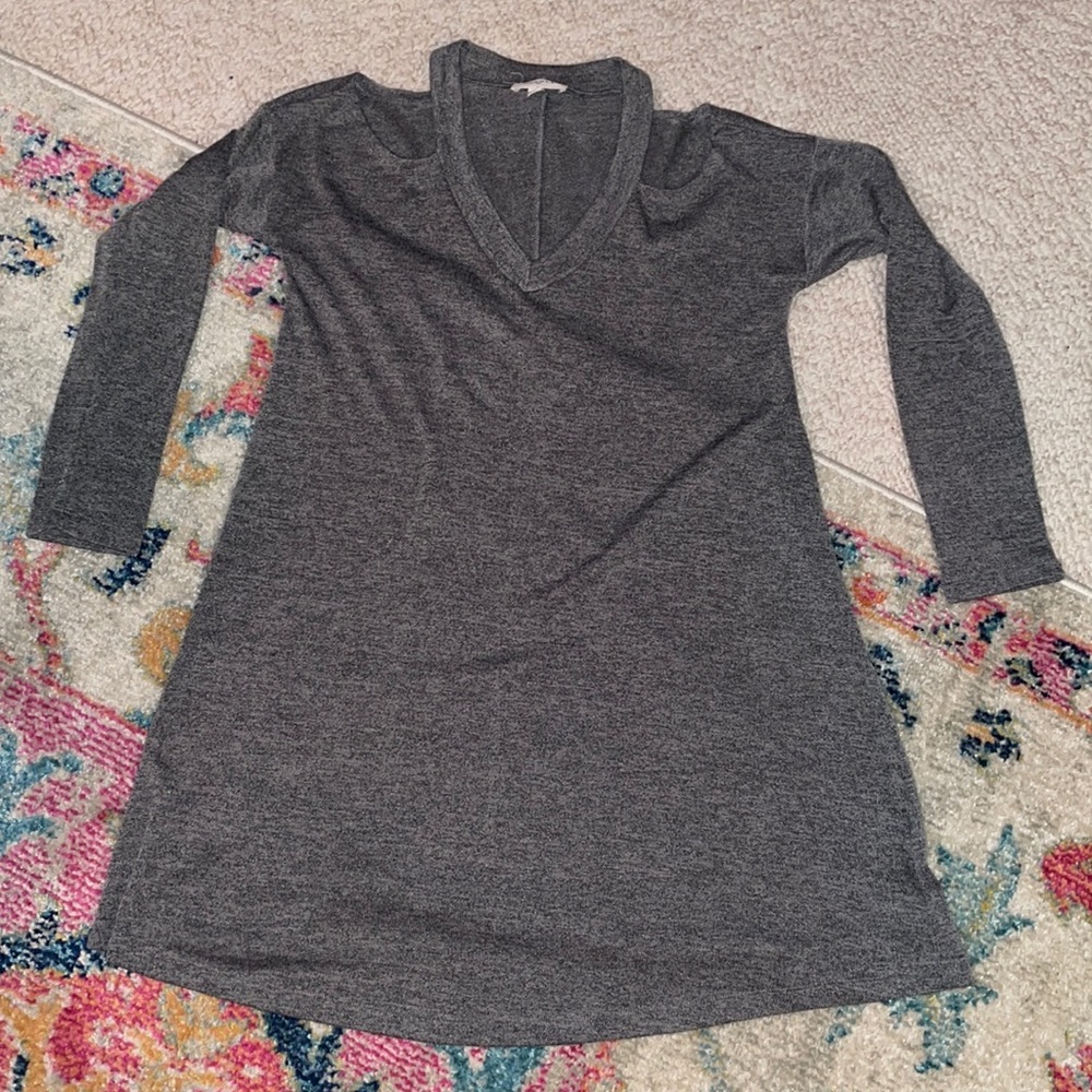 Everly cold shoulder dress